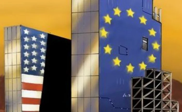 US and EU buildings
