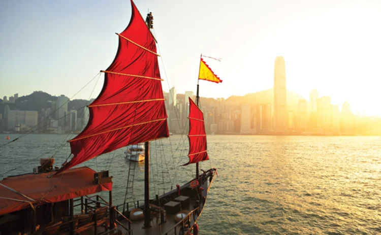 Boat in Hong Kong