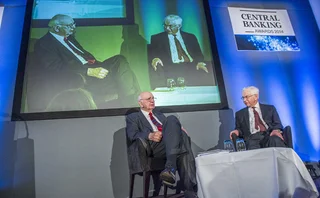 In conversation - Robert Pringle and Paul Volcker