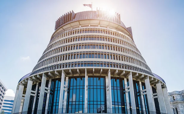 The Beehive, New Zealand’s parliament building