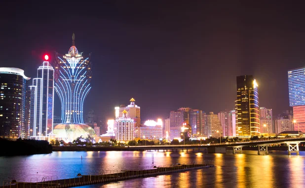 Macao city skyline