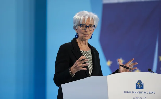 ECB president Christine Lagarde