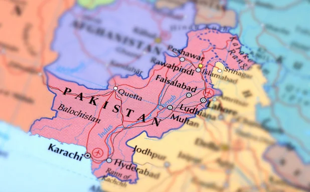 Map of Pakistan