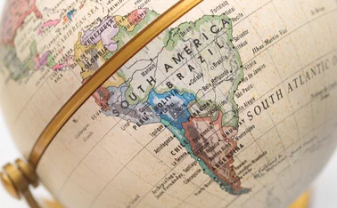 Latin America latam map 