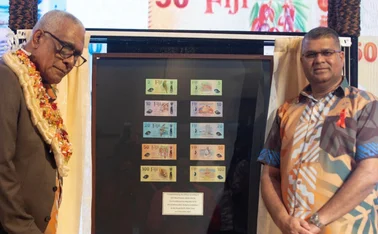 Fijian prime minister Naiqama Lalabalavu and RBF governor Ariff Ali