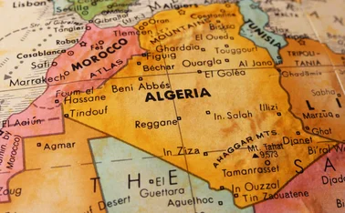 Map of Algeria