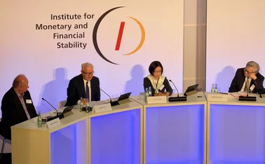 ECB watchers conference panel - Olli Rehn, Tao Wang, Menzie Chinn 