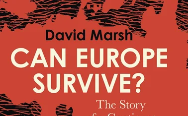 Front cover of ‘Can Europe survive?’ By David Marsh