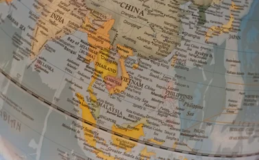 Map of South-east Asia