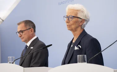 Joachim Nagel (left) and Christine Lagarde