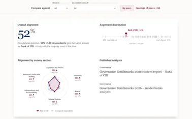Peer comparison screenshot