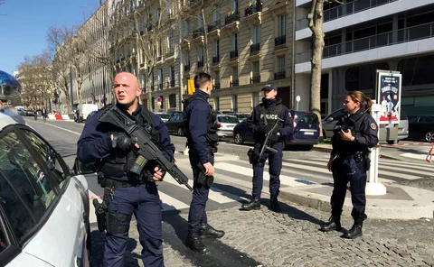 Explosion at the IMF office in Paris