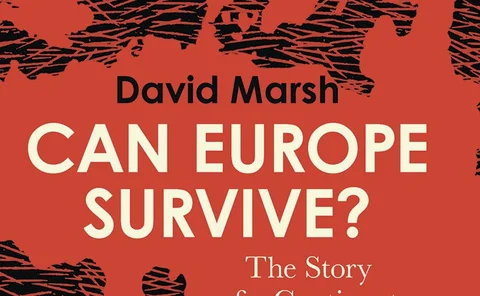 Front cover of ‘Can Europe survive?’ By David Marsh