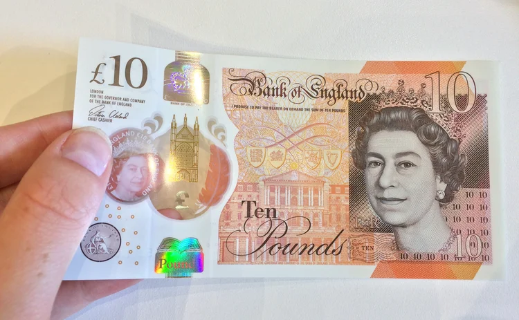 New ten pound note (queen)