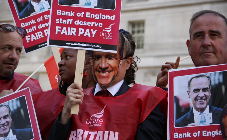 Bank of England protest