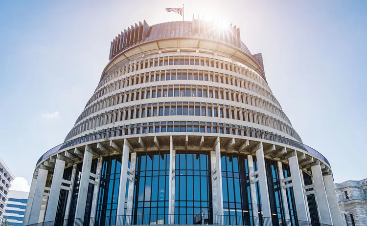 The Beehive, New Zealand’s parliament building