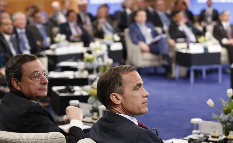 Mark Carney and Mario Draghi