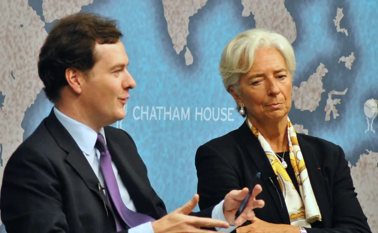 Christine Lagarde and George Osborne