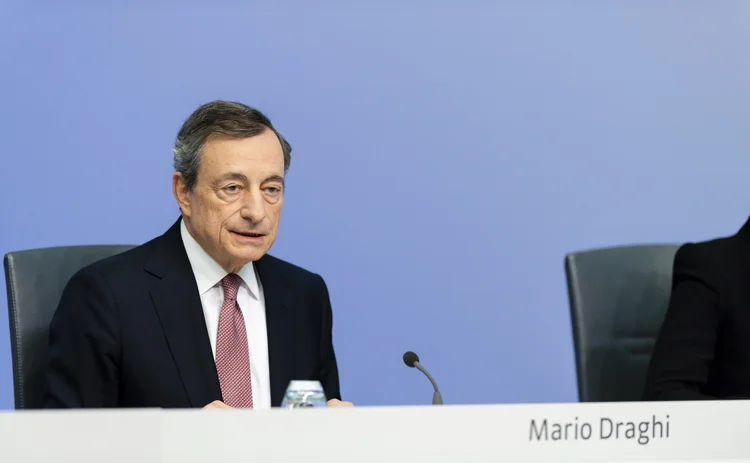 ECB president Mario Draghi announces new stimulus