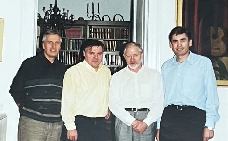 Dragan Kovacevic, Kemal Kozaric, Peter Nicholl and Lubisa Vladusic