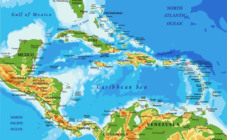 Central America and Caribbean Islands