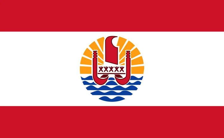 French Polynesia flag 