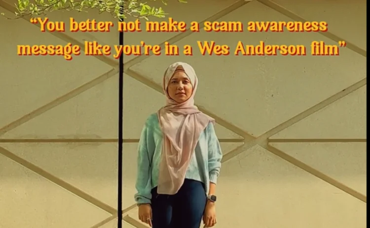 3. IG Thumbnail for Amaran Scam Wes Anderson Trend