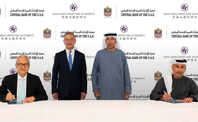 Left to right: Howard Lee, Eddie Yue, Khaled Mohamed Balama, Saif Humaid Al Dhaheri, 
