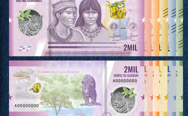 Paraguay guaraní banknotes