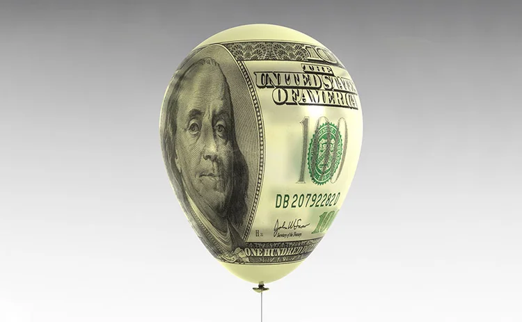 Dollar balloon