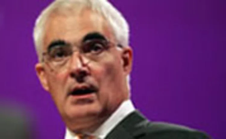 Former chancellor of the exchequer Alistair Darling