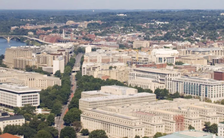 A view of Washington DC