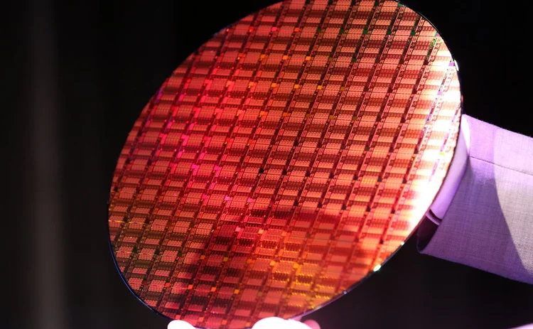 Intel Xeon wafer