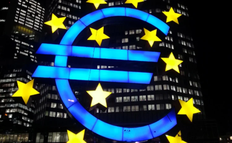 Euro sign, Frankfurt