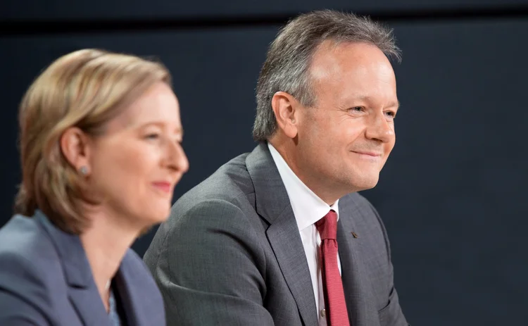 L to R: Carolyn Wilkins and Stephen Poloz