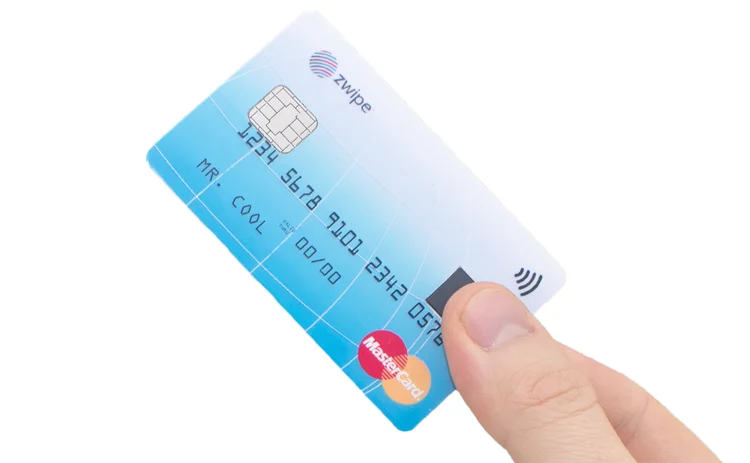 Zwipe Biometric Credit Card