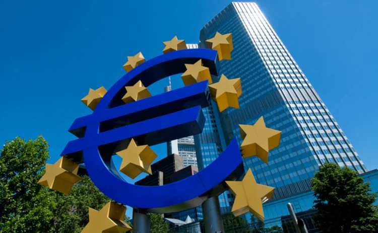 Euro symbol, Willy Brandt Platz, Frankfurt