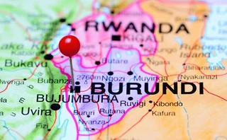 Map of Burundi