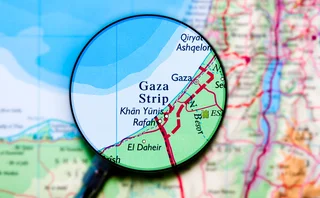 Gaza map
