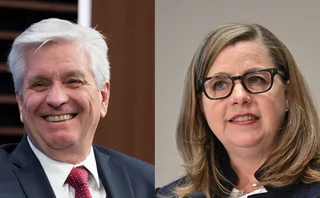 Christopher Waller (left) and Michelle Bowman