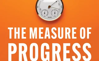 Front cover of the book “The measure of progress”, by Diane Coyle 
