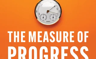 Front cover of the book “The measure of progress”, by Diane Coyle 