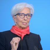 ECB President Christine Lagarde February 2022