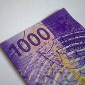 A Sfr1,000 note