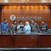 Members of the Bank Indonesia board.