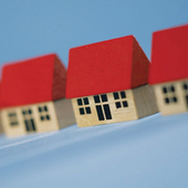 Small toy houses